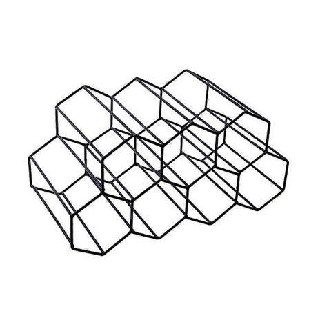 Vinreoler Bordplade Vinreol, Vinflaskeholder, Lille Vinreol Fritstående Gulv, Vinholder - xindaren