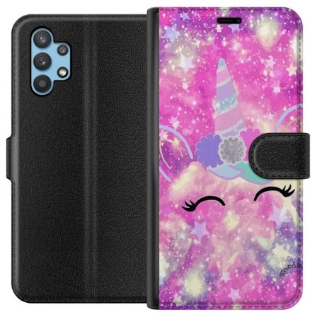 Yhteensopiva Lompakkokotelo Samsung Galaxy A32 5G Unikorni