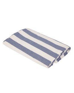 Bordsduk Amalia randig 140x300 cm Marin - Fondaco