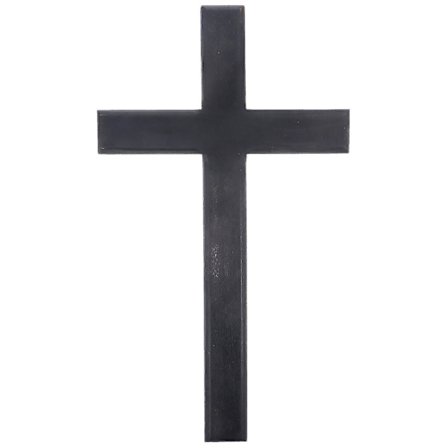 Kristent träväggkors Handgjort antik plack hängande korsdekor