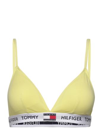 Padded Triangle Bra Lingerie Bras & Tops Soft Bras Triangle Bras Keltainen Tommy Hilfiger