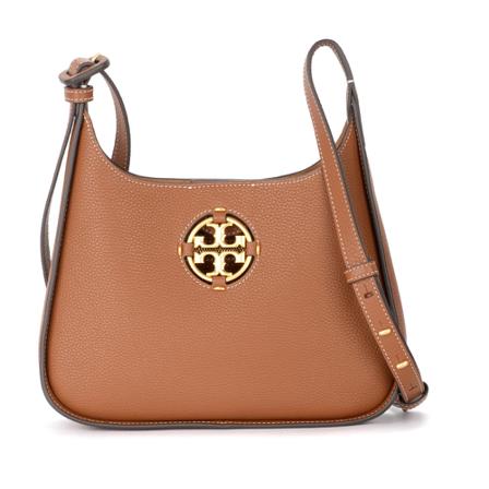 Tory Burch, Miller Small Hobo shoulder bag Bruin, Dames, Maat:ONE Size,leer