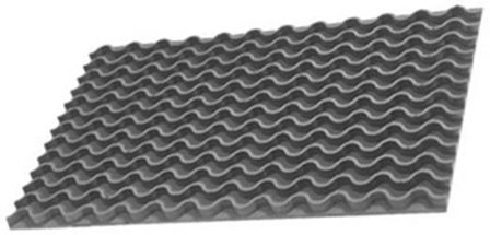 Kåbe-Mattan Kåbex Senior Torkmatta svart 790 x 590 mm, Utemöbler