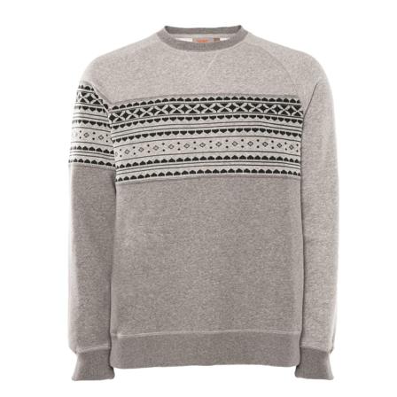 Varg Men's Fjällbacka Cotton Jersey Men long-sleeved sweaters Grey S