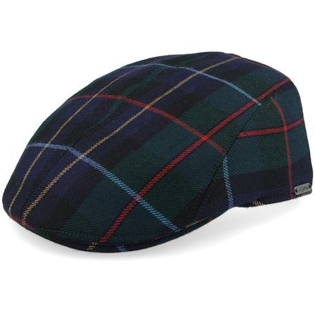 Wigéns - Zwart flatcap Cap - Ivy Modern Cap Dark Blue Flat Cap @ Hatstore
