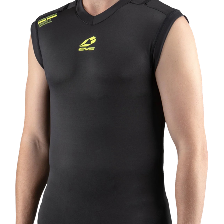 Cross-Protektorentop EVS Tug Ärmellos Schwarz S