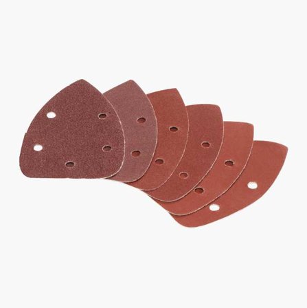 Slippapperssats K40–K120 5 hål 25 st.