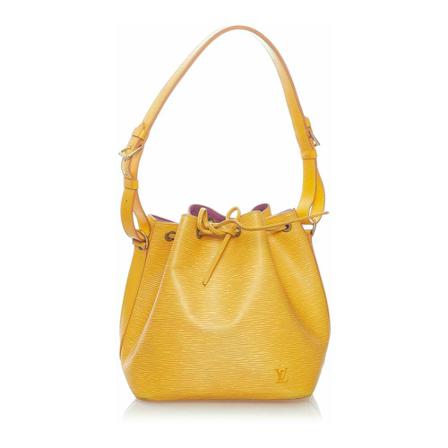 Louis Vuitton Vintage Pre-owned Shoulder Tass , Geel , Dames , Maat: ONE Size Vintage Tassen