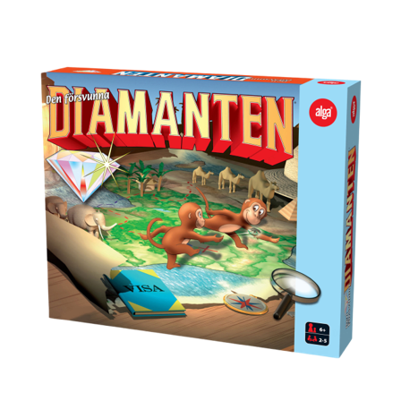 ALGA Den försvunna diamanten Spel & pussel ONESIZE