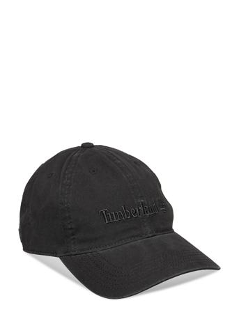 Cotton Canvas Bb Cap Self Backstrap Black Timberland