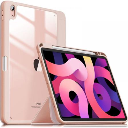 Infiland Crystal Fodral Ipad Air 4/5 (2020/2022) - Rosa Rosa