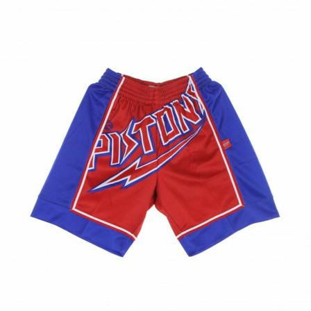 Mitchell & Ness, basketball shorts man nba big face blown out fashion short hardwood classics detpis Rood, Heren, Maat:M