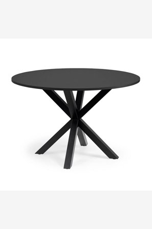 Kave Home - Spisebord - argo - Svart - Spisebord - Fra Homeroom