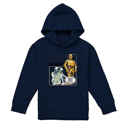 Star Wars Barn/Kids Manga Droider R2-D2 & C3PO Hoodie 5-6 År