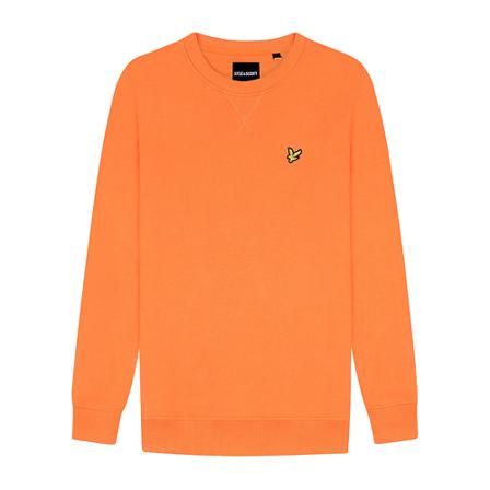 Lyle & Scott Crew Neck Sweatshirt Orange, Herre Sweatshirts