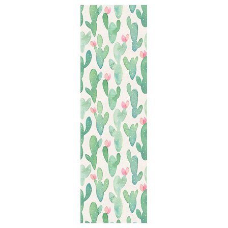 Selvklæbende Pvc Kaktusplante Tapet 45cm X 200cm Til Stue Soveværelse Møbler Mærkat Grænseoverskridende Vægbeklædning