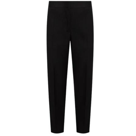 Jil Sander Straight Bukser Sort, Dame Bukser