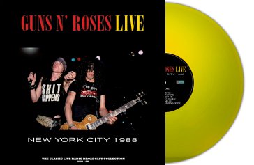 New york city 1988 (vinyl yellow) GUNS N'ROSES