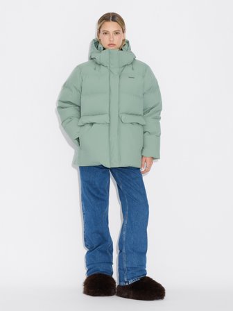 Holzweiler Besseggen Down Jacket - Green - Women's - XXS