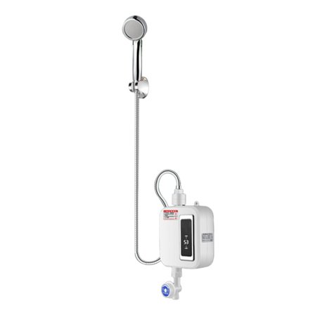 Mini Instant Elektrisk Vandvarmer til Hjem Tankløs Hurtig Opvarmning Brusesæt til Badeværelse 3500W med Lækagesikring AU-stik 220V