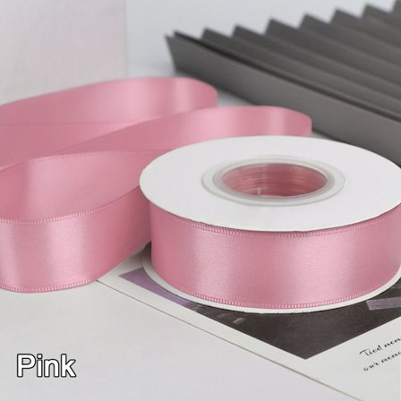 Satinbånd Rødt bånd PINK PINK