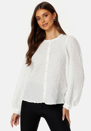 BUBBLEROOM Drew Blouse Offwhite Klær