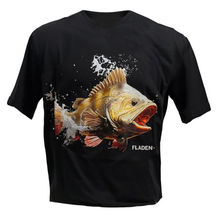 Fladen T-shirt Perch Hunter M