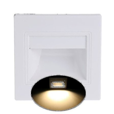 1,5 W LED-upotettu valo polulle, portaille, seinälle, puutarhaan, sisä- ja ulkokäyttöön