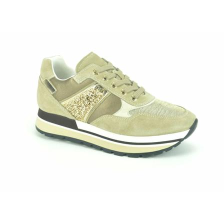 Nerogiardini, Sneakers Beige, Dames, Maat:37 EU