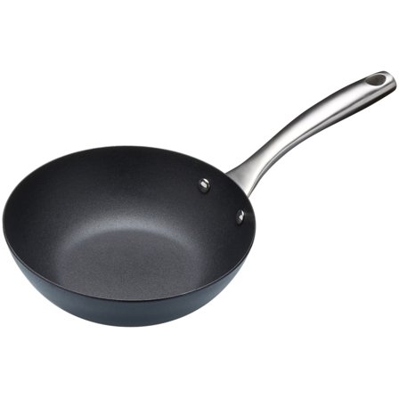 Kitchen craft Professionell Wok Induksjon 20 cm Non-stick' - 'Svart og stål