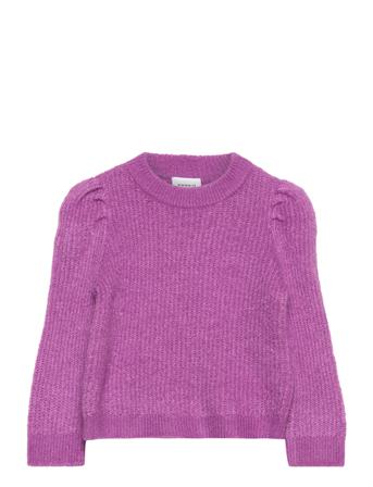 Nmfrhis Ls Knit Camp Purple Name It