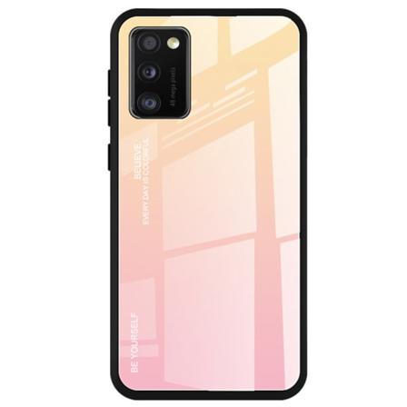 Samsung Galaxy A41 - Stilfuldt beskyttelsescover (NKOBEE) Rosa Rosa