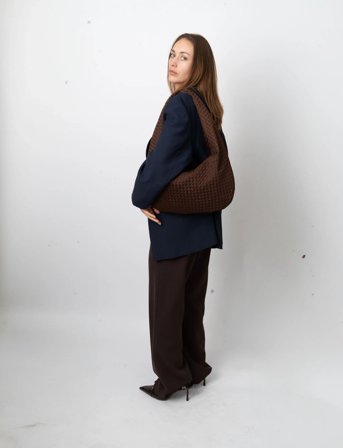 HVISK Haze Braided Neoprene - Brown - ONE SIZE