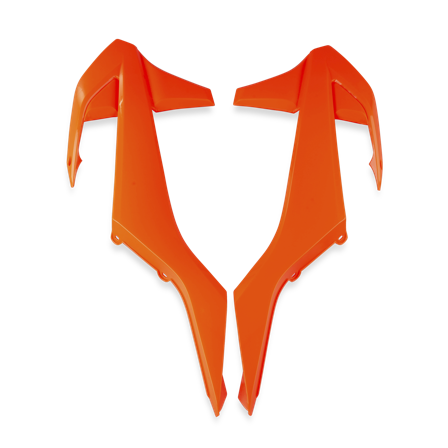 Convogliatori Radiatore Acerbis Arancio Fluo - KTM 500 EXC-F SIX DAYS 2020-2020