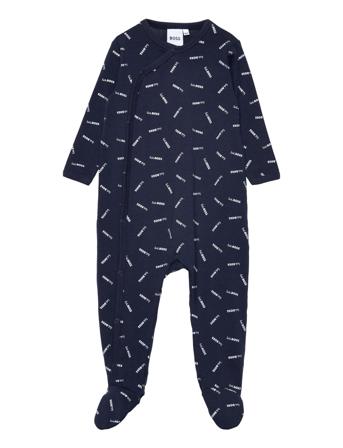 Pyjamas + Pull On Hat Set Pyjamas Sie Jumpsuit Navy BOSS