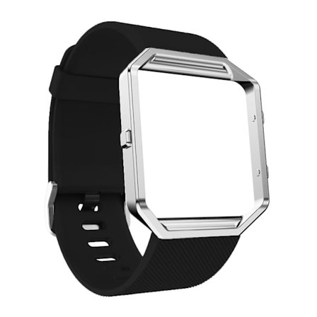 Kellohihna Twill-kuvioitu säädettävä silikoni 23mm Kulutusta kestävä rannekello Ranneke Yhteensopiva Blaze