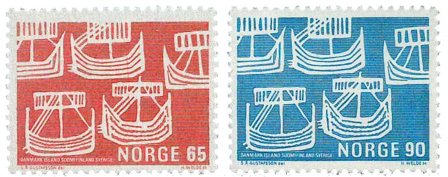 Norge - AFA 592-593 - Postfrisk