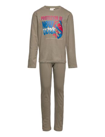 Long Pyjamas Khaki Marvel