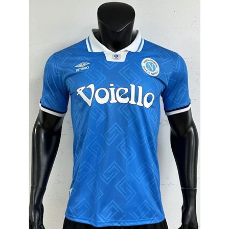 93-94 Napoli Hjemmefotballdrakt T-skjorte S-2XL