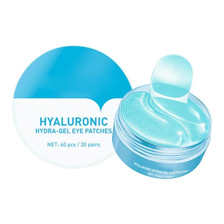 60 stk. Øyepatcher Maske Nærende Oppstrammende Hyaluronsyre for Rynker Mørke Ringer Bærbar Hudpleie