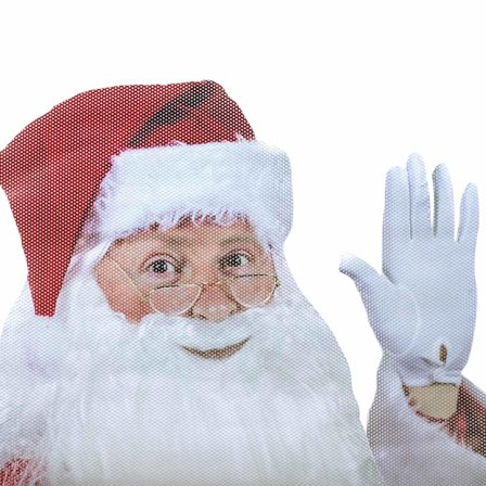 THUMBS UP Fenstersticker "Nikolaus"-Ride with Santa