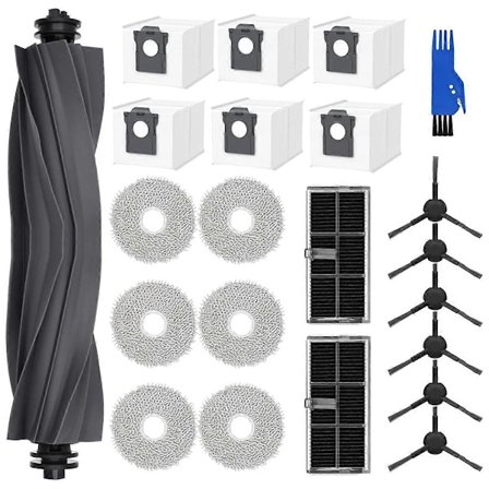 För Dreame L10s Pro Ultra Heat Robotdammsugare Huvudborste Sidoborste Hepa Filter Moppduk Dammpåsar