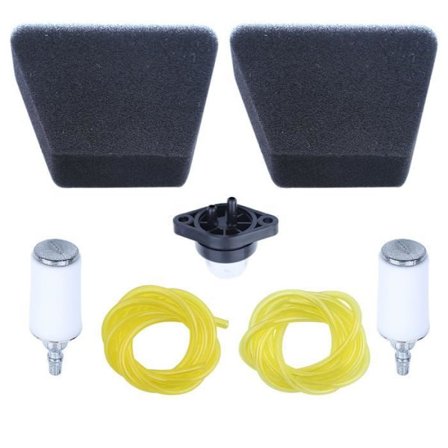 Luftfilter kompatibelt med Poulan Craftsman motorsav 530095646 188-513 530071835 Primer Bulb brændstofledningsfilter