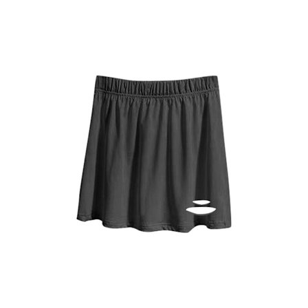 A-line skjorta Split Flare Fåll SVART LB B