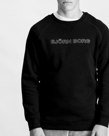 Björn Borg BORG ESSENTIAL 3 SWEATSHIRT Svart Genser Gutt - Kids Brand Store