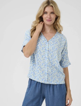 Cream Crtiah Ss Shirt - Blue - 44