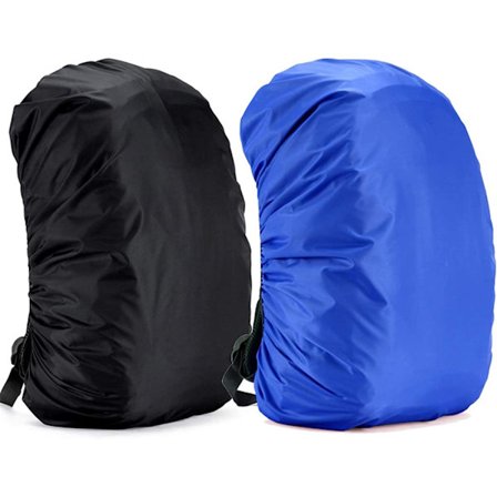 2 stk. Vanntett Ryggsekkdeksel Beskyttende Deksel Regn Støvdeksel