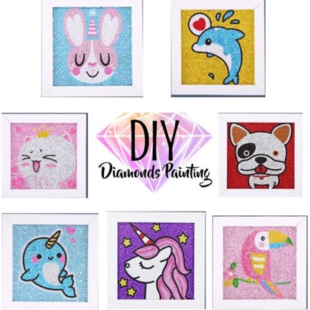 Diamond Painting Diamantmålning 5D med Ram- Bäst födelsedagspresent