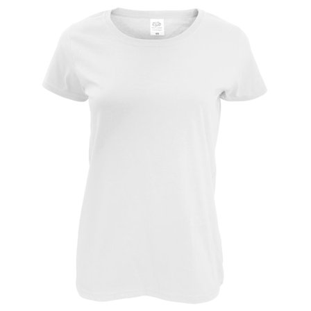 Fruit of the Loom Dam/Dam Lady Fit Kortärmad T-shirt