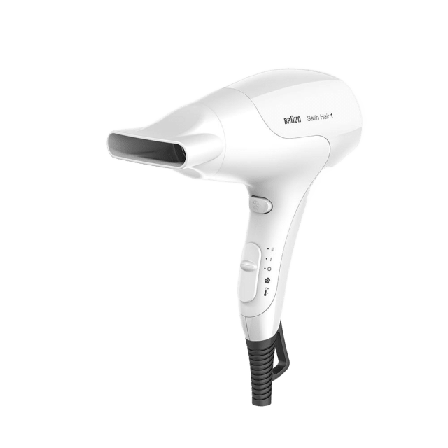 Braun Satin Hair 1 PowerPerfection Hårtork Ultra Light HD180 Vit Stylingverktyg Unisex ONESIZE